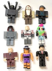 R0BL0X Action Figures Lot Of 9x Figures Mixed Lot Toys Characters No Codes
