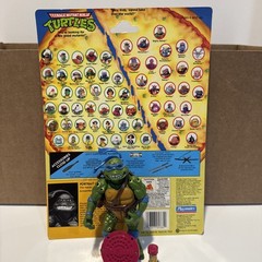 Tmnt RARE 1995 Movie Star Leo Purple/pink Weapon Variant W/card Back Playmates