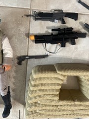 Star Wars 1:6 Scale Accessories Bundle Lot Weapons Barricade 12” Figure G.I.