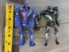 Lot Of 3 Jakks Pacific Real Steel Action Figures NOISY BOY ZEUS! SEE PICS! RARE!
