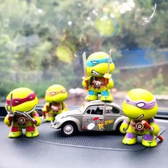 2026 new 4pcs ninja Turtle TMNT figure with movable joints Birthday for Kids