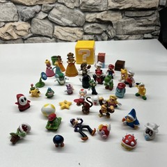 Lot of Super Mario Bros Figurines donkey kong Princess Peach Luigi 30+ Pcs