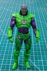 Custom Resin Baldy head cast 7in. scale 1:10 McFarlane Luthor