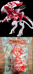 Super7 ReAction NYCC 2016 Biohazard Edition Alien Queen Xenomorph