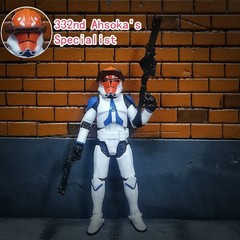 3.75 Inch Clone Trooper 1/18 501st 104th Wolffepack 212th Cody Action