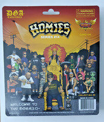 1.75 INCH D.G.A. HOMIES SERIES 14 CARD #4 COMPLETELY OUT OF PRODUCTION NEW!!!!!!