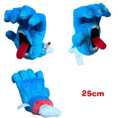 SANTA CRUZ × NICI Screaming Hand Soft Toy & Keychain Blue Polyester JAPAN NEW