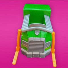 Spin Master PAW Patrol Skye Rescue Jet Vehicle, Pup, & Rocky’s Recycle Truck Lot