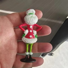 12 Piece Grinch Playset Figure Cake Topper Cindy Lou Who Max & More!