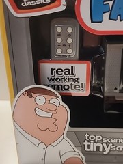 Tiny TV Classics Family Guy Edition Real Working Mini Television *READ* (T177)