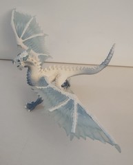 Schleich Dragon Lot 4: Eldrador Poacher D-73527 Retired, Fire Eagle, Cloud, Ice