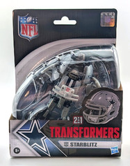 Hasbro Crossover Transformers x NFL STARBLITZ Dallas Cowboys 2-in-1 Team Helmet!