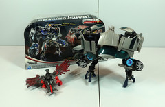Hasbro Transformers Dark of the Moon Soundwave Laserbeak Human Alliance