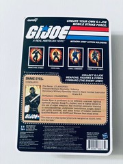 Super7 – GI Joe – Reaction – Commando Snake Eyes – Sealed – Light Wear