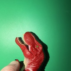 Adventure Force Mini Mighty Megasaur Wacky Chomp! Toy Red T-Rex Dinosaur ROARS!