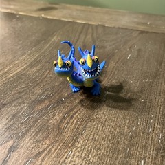 How To Train Your Dragon The Hidden World Blue Barf & Belch Figure – ULTRA RARE