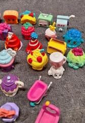 Lot of 55+ Shopkins Various Seasons Mix Rares and Commons