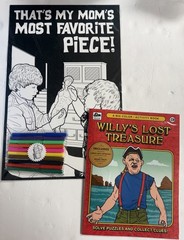 Super Secret Fun Club The Goonies Big Color Activity Book & Color Poster SSFC