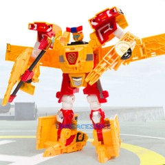Hello Carbot SUPER PATRON Combined Transformation Robot Toy – No Box