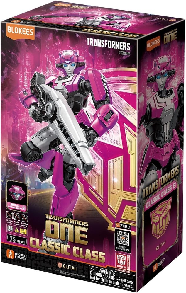 BLOKEES Transformers Classic Class 13 Transformers One Elita-1 Assembled Figure
