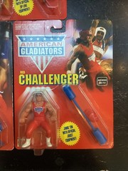 Lot 3 Laser Nitro Red Challenger American Gladiators Action Figure 1991 Mattel