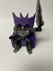 Transformers War for cybertron Earthrise Siege Throne Megatron Fig not Incl