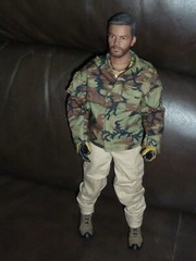 US NAVY SEAL BATTLE OF ABBAS GHAR MINI TIMES 12 INCH 1/6 TH SCALE BOXED FIGURE