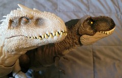 Big Jurassic World Toy Dino Lot Indominus T- Rex Mosasaurus Raptors Triceratops