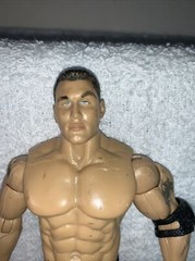 WWE JAKKS Pacific 2003 Randy Orton Wrestling Aggression Action Figure 7” Rare