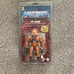 Masters of the Universe He-Man Retro Action Figure Boxed Ages 6+ Plastic