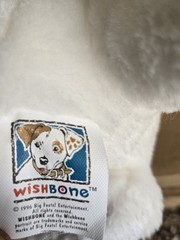Vintage Wishbone Dog Plush 12″ PBS Jack Russell Terrier w/ Hat Cape Costume 1996