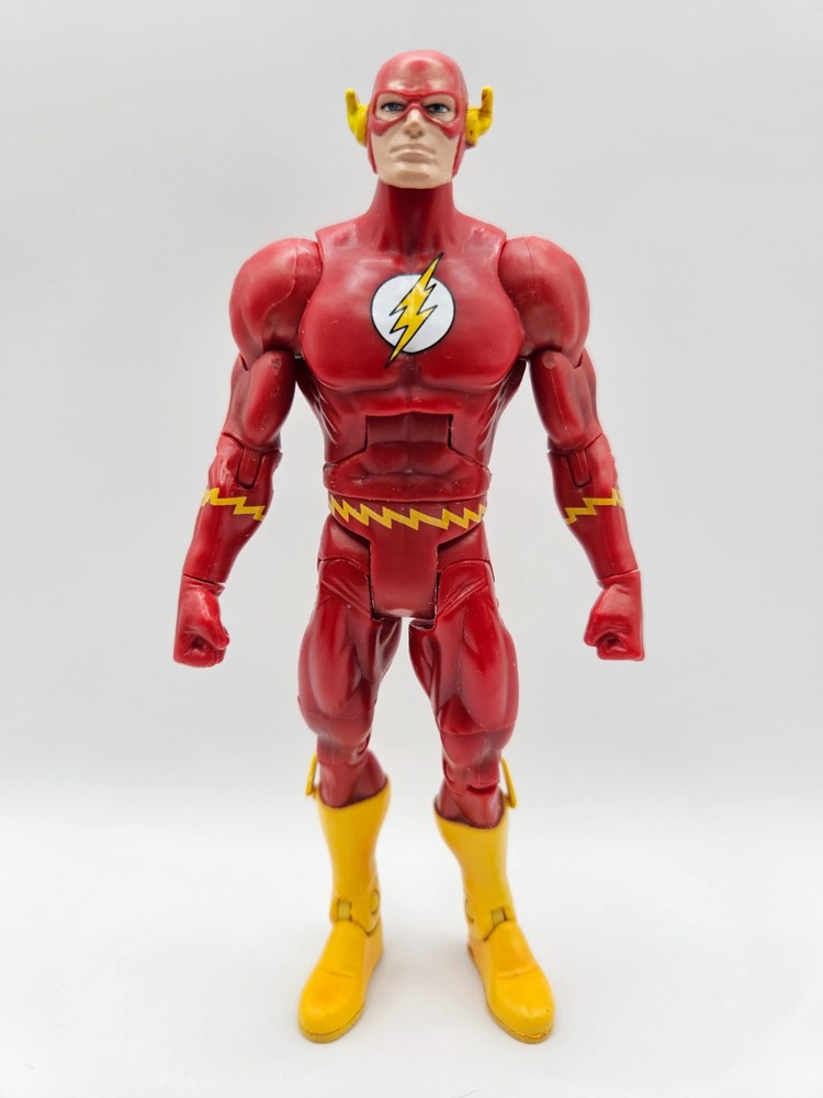 DC Universe 2008 DCUC The Flash Adult Owned Complete NM+