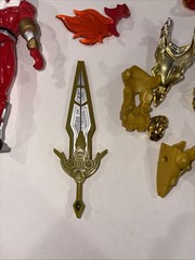 2000 Time Force Power Rangers Red Battle Warrior Battlizer Complete Armor