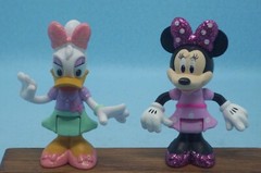 Disney Character Toys Set Of 10 PVC 2.5″ Tall Varies Mickey Minnie Donald Pluto
