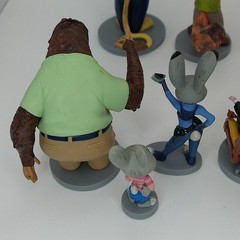 Disney Zootopia 10 Piece Pvc Cake Topper Figure Lot Nick Judy Flash Finnick