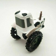 4PCS Disney Pixar Cars Multi-Color Cow Tractors McQueen Film Farm Little Man