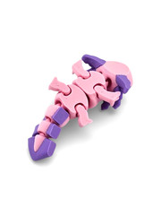 Lot 25 Articulated Axolotl Toy Mini 3D Printed Salamander Fidget Desk Pet 2.75″