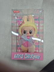 LABUBU QUEEN – LET’S CHECKMATE PLUSH/ VINYL HANGING CARD – AUTHENTIC POP MART