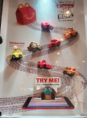 2022 McDonald’s Happy Meal Toys Disney Pixar Lightning Mcqueen Cars on the Road