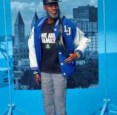 Barbie Signature LeBron James Kenbassadors *NEW*Collectible with Varsity Jacket