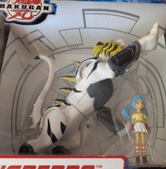 Bakugan Monster & Figure Toys R us Exclusive Tigrerra & Runo Series 1