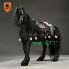 Shire Horse Resin 1/6 Figure Animal Model Handicraft Ornaments Decor Toys Gift