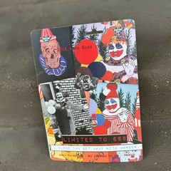 LIMITED EDITION Pogo the Clown Action Figure by Straight to Hell Toy Co 1/666