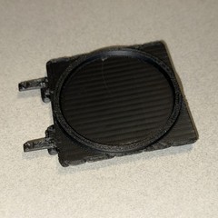 Unpainted Black Trapdoor for Classics Castle grayskull (Hole cover) by He-Bro