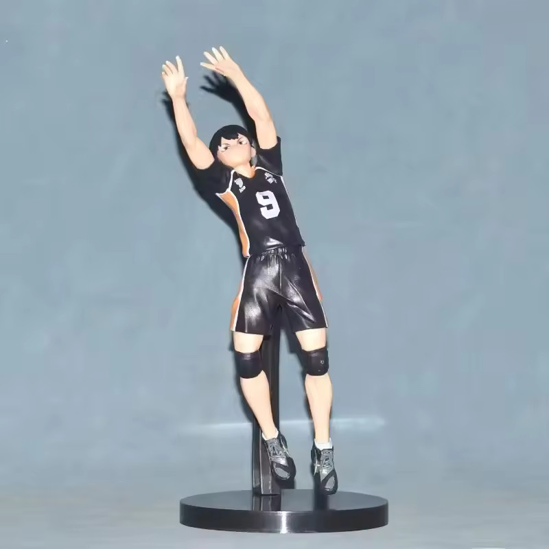 Haikyuu Hinata Shoyo Tobio Kageyama Volleyball Net Action Figure Statue Model