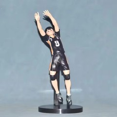 Haikyuu Hinata Shoyo Tobio Kageyama Volleyball Net Action Figure Statue Model