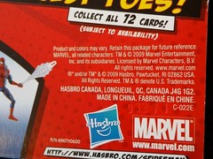 TOXIC BLAST VENOM (Tongue) -SPIDER-MAN 1:18 2009 Hasbro Marvel Universe Legends