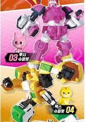 Miniforce Super Dino Power 2 SUPER TYRAKING 5-Dino Integration Transformer Robot