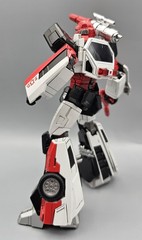 Transformers MDLX ThreeZero Red Alert Action Figure Complete
