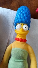 Bart Simpson and family plush/plastic dolls 20th Century Fox